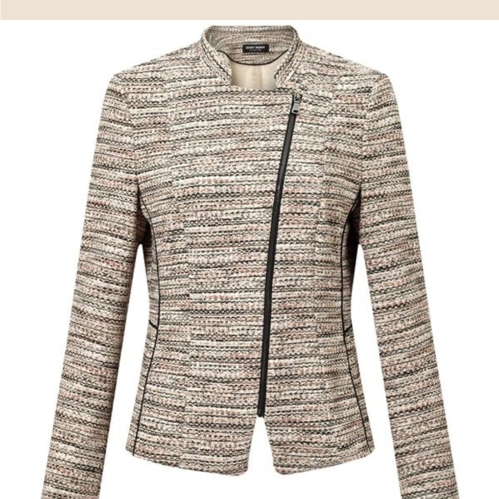 50% off sale 🔥🔥 -  Gerry Weber Women's Tweed Blazer - Cream and Black